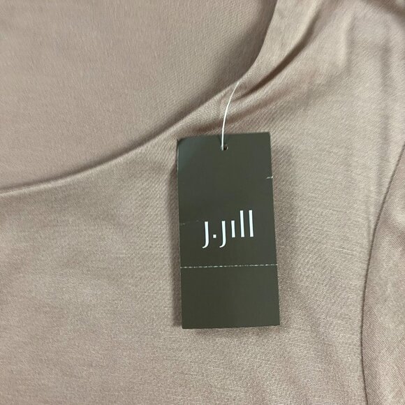 NEW J. Jill Pure Jill Elliptical Tee Fawn Womens Size 2X Supersoft 3/4 Sleeve - Picture 6 of 12